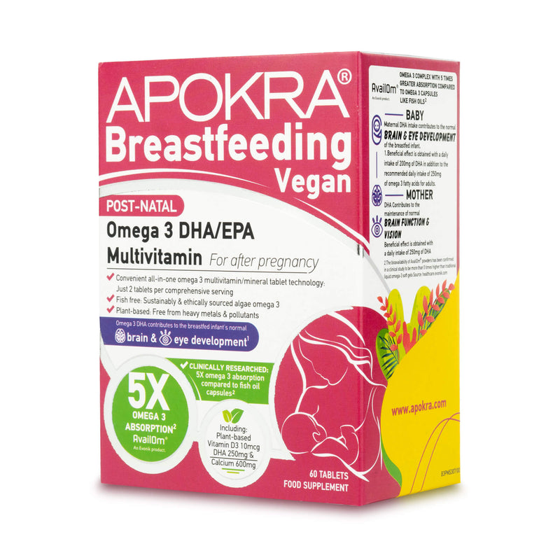 Vegan breastfeeding vitamins by apokra