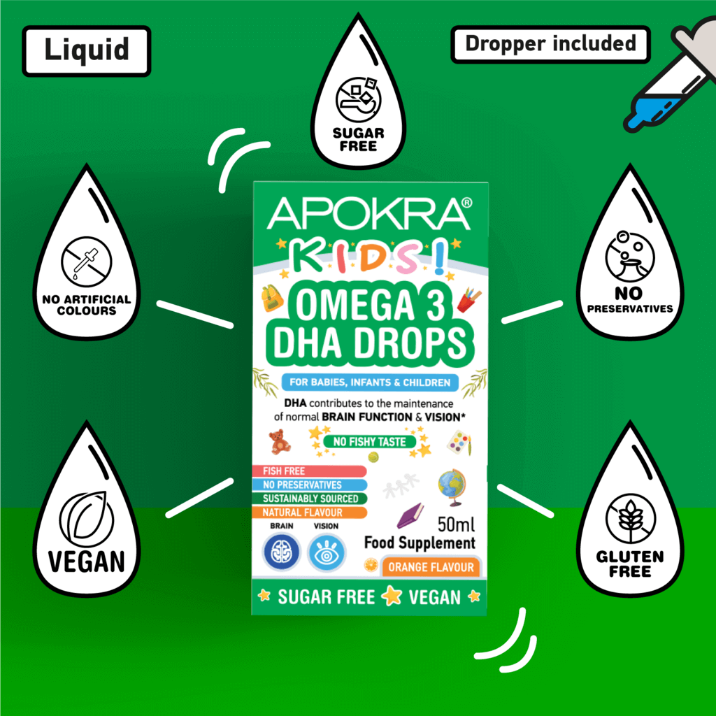 Algae omega 3 kids benefits