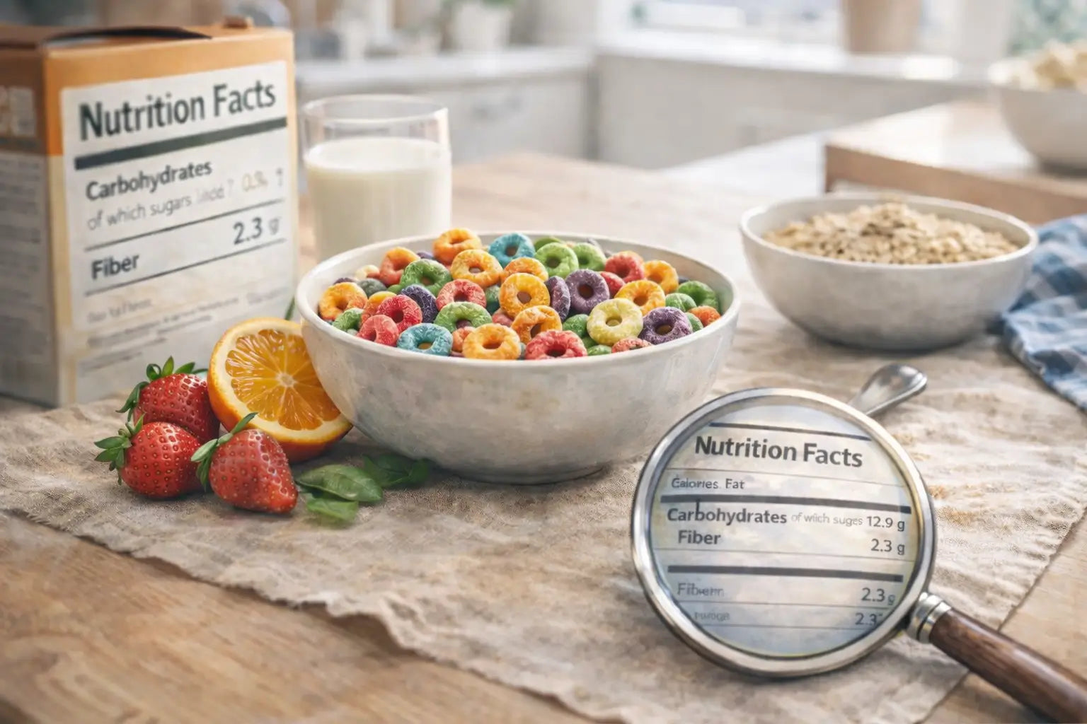 Fluff Article Example Fortified or Fluff? What Kids’ Cereals Really Contain