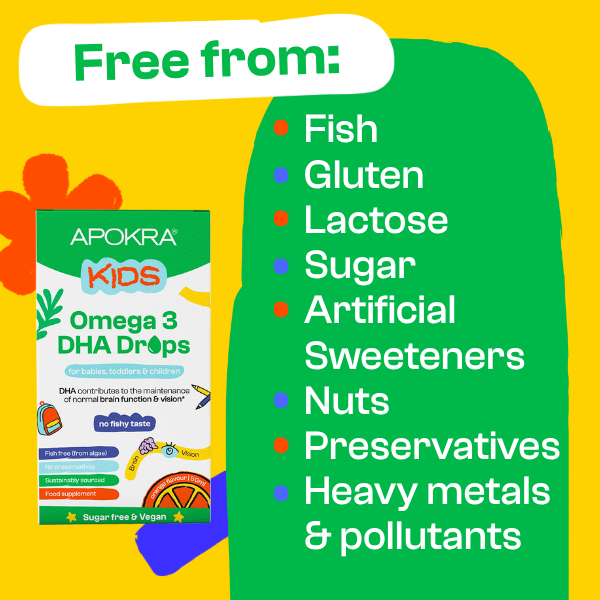 Vegan Omega 3 Kids | DHA Drops