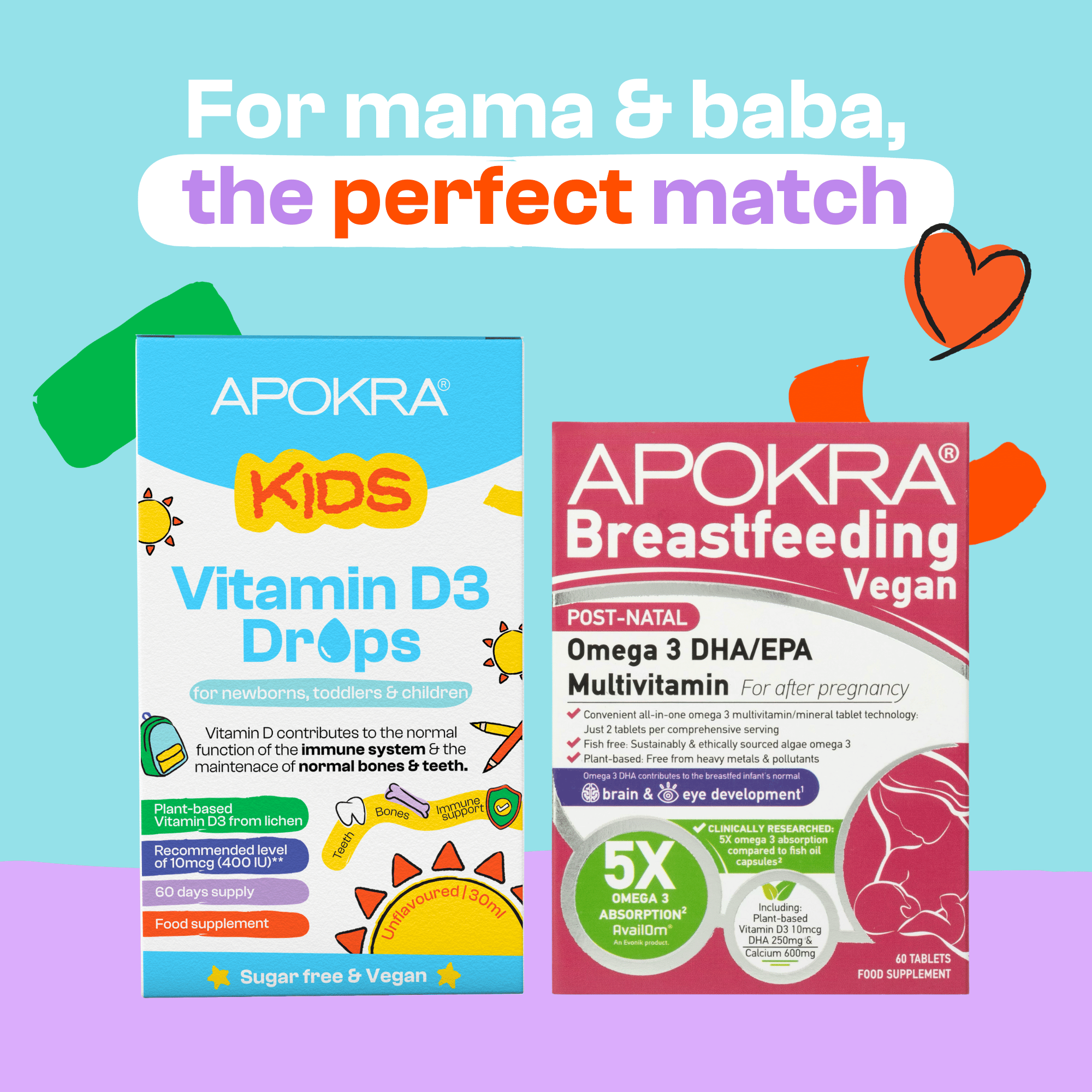 the perfect match for breastfeeding vitamins