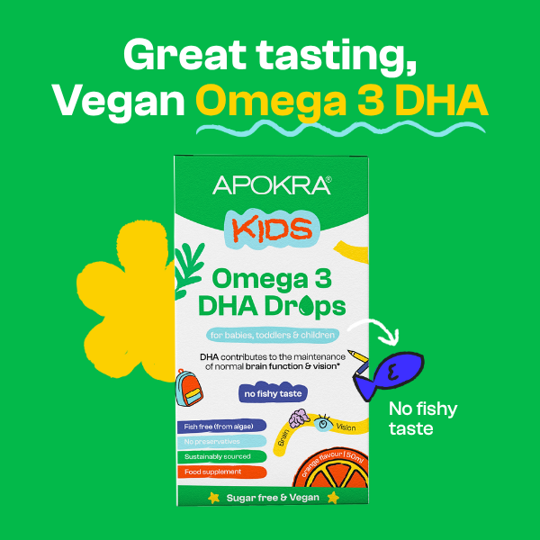 Vegan Omega 3 Kids | DHA Drops