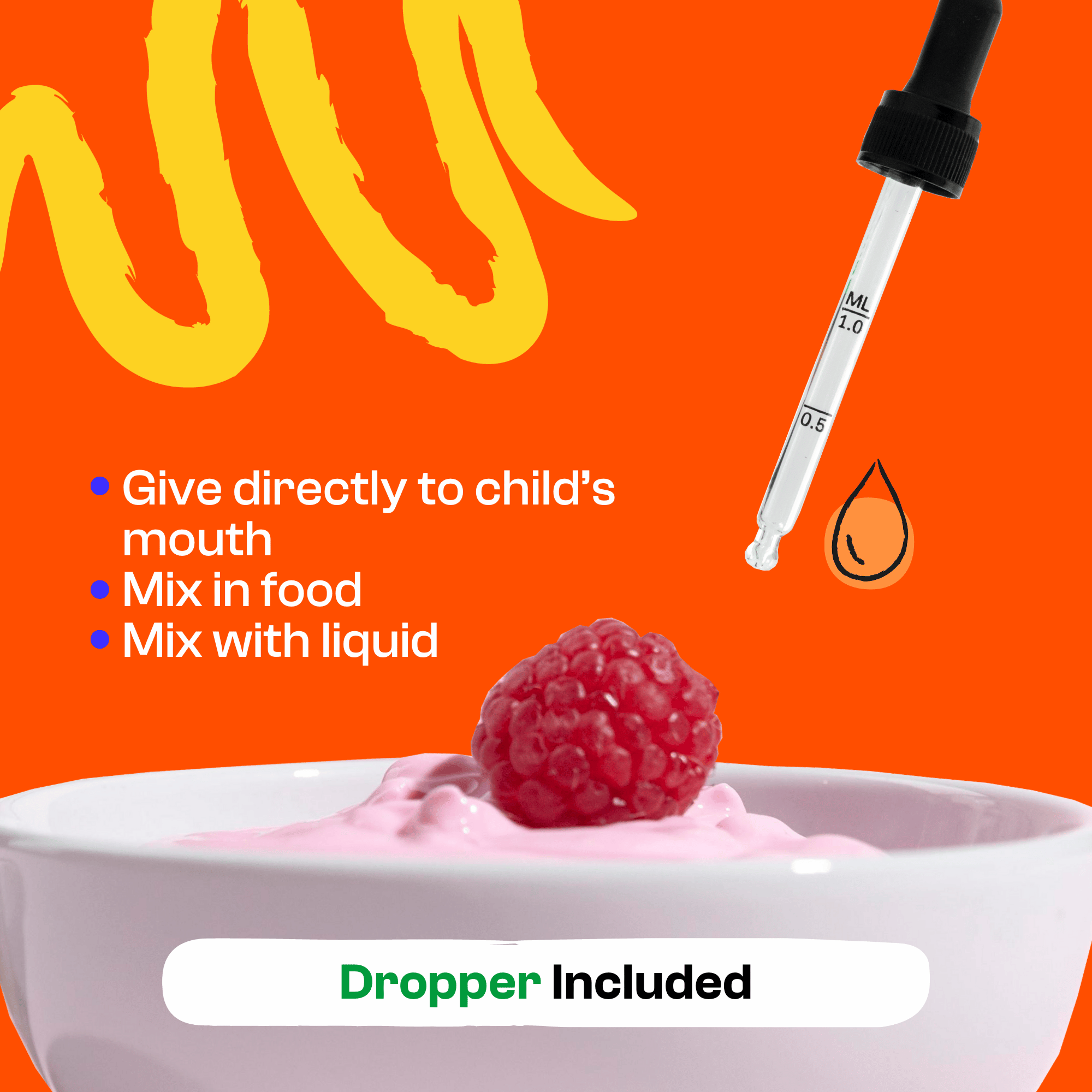 Vitamin C for kids - Vegan Vitamin C Drops
