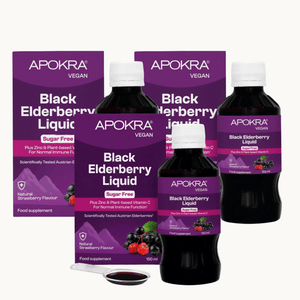 3 x Elderberry Syrup Plus Vitamin C & Zinc Bundle