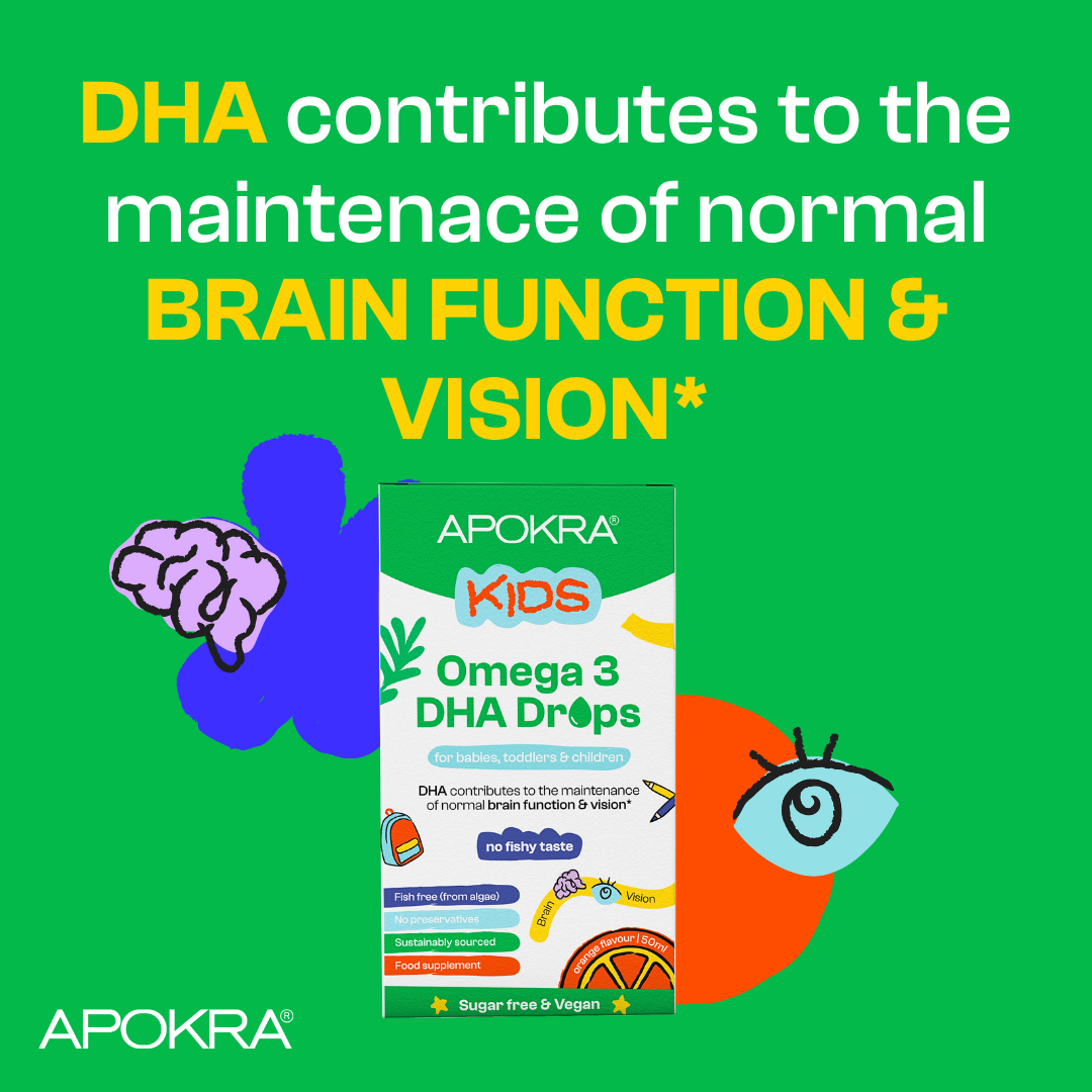 Vegan Omega 3 Kids | DHA Drops