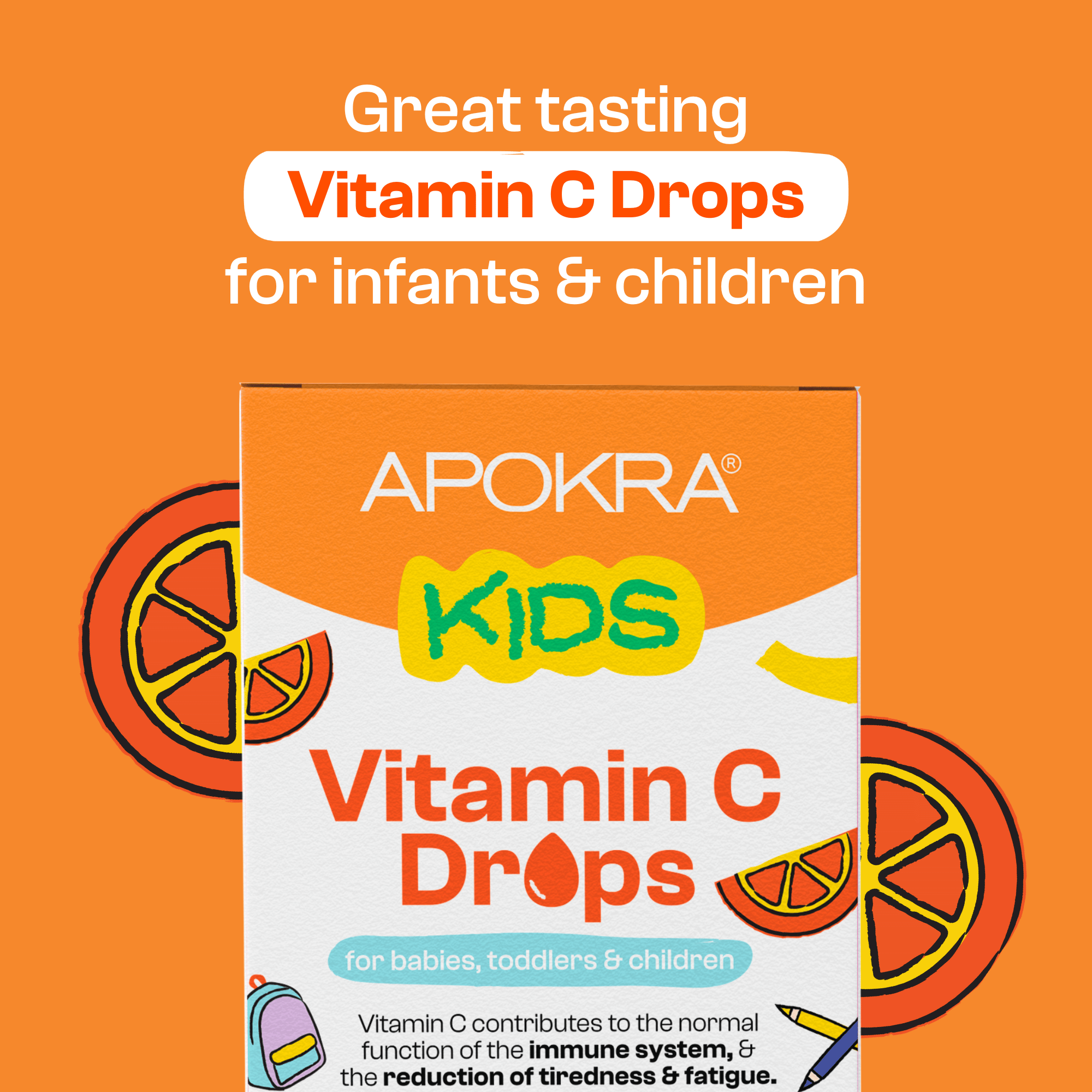 3 x Vitamin C Drops