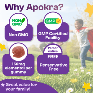 APOKRA Kids Magnesium gummies – pack shot