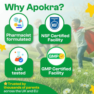 APOKRA Kids Vegan Omega-3 DHA drops – ingredients