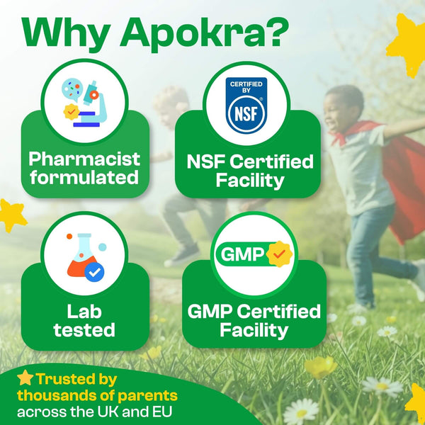 APOKRA Kids Vegan Omega-3 DHA drops – ingredients