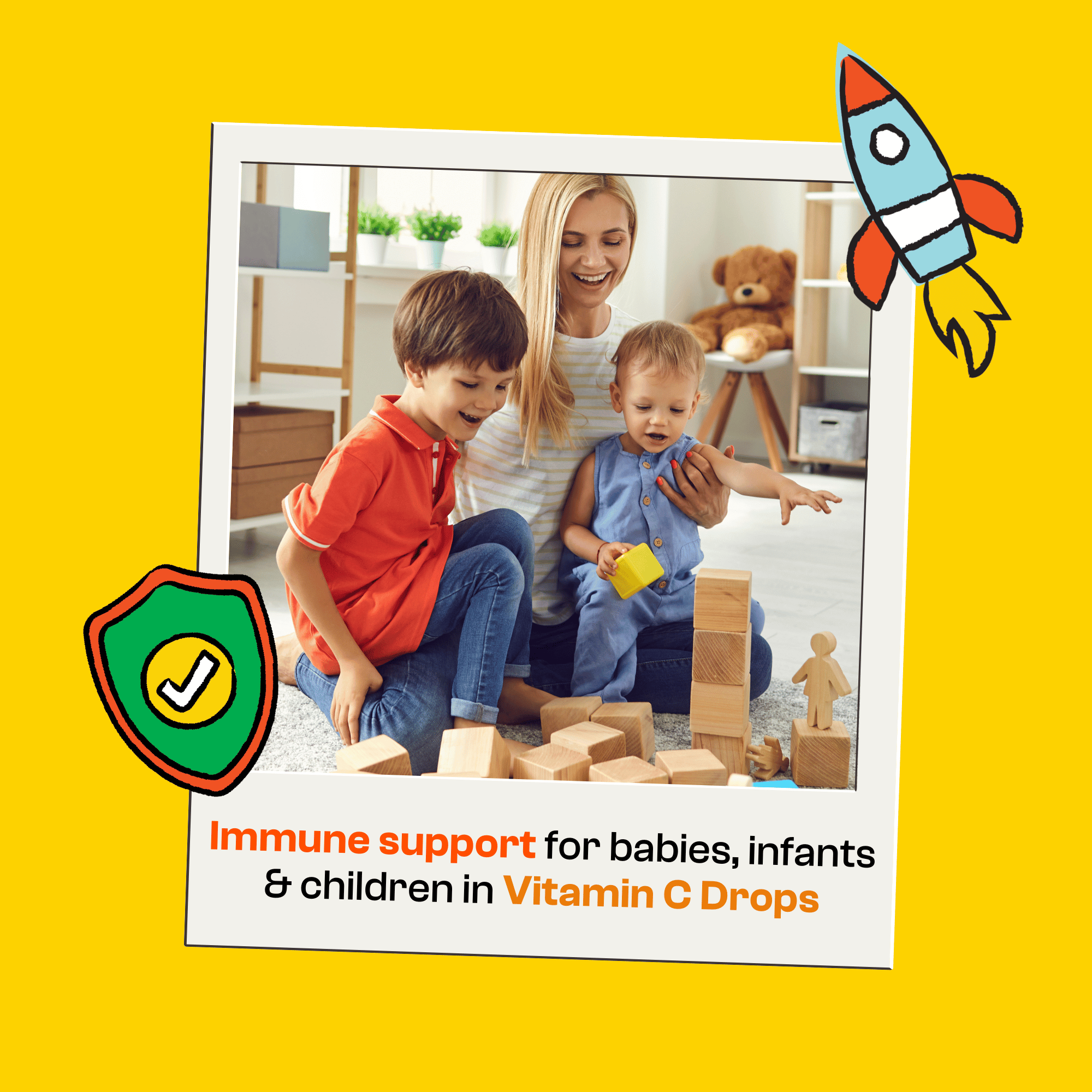 Vitamin C for kids - Vegan Vitamin C Drops