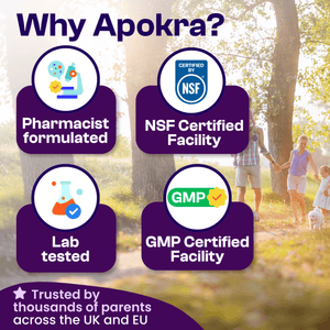 APOKRA Elderberry Syrup Sugar Free Plus Vitamin C and Zinc 150ml