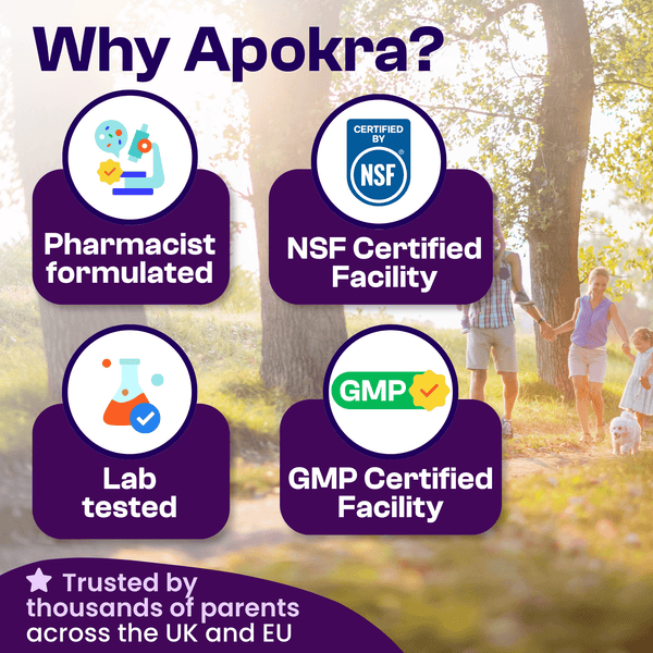 APOKRA Elderberry Syrup Sugar Free Plus Vitamin C and Zinc 150ml