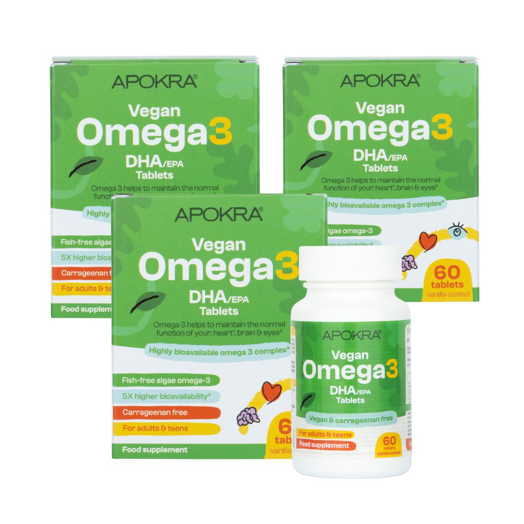 Vegan omega 3 bundle pack by apokra