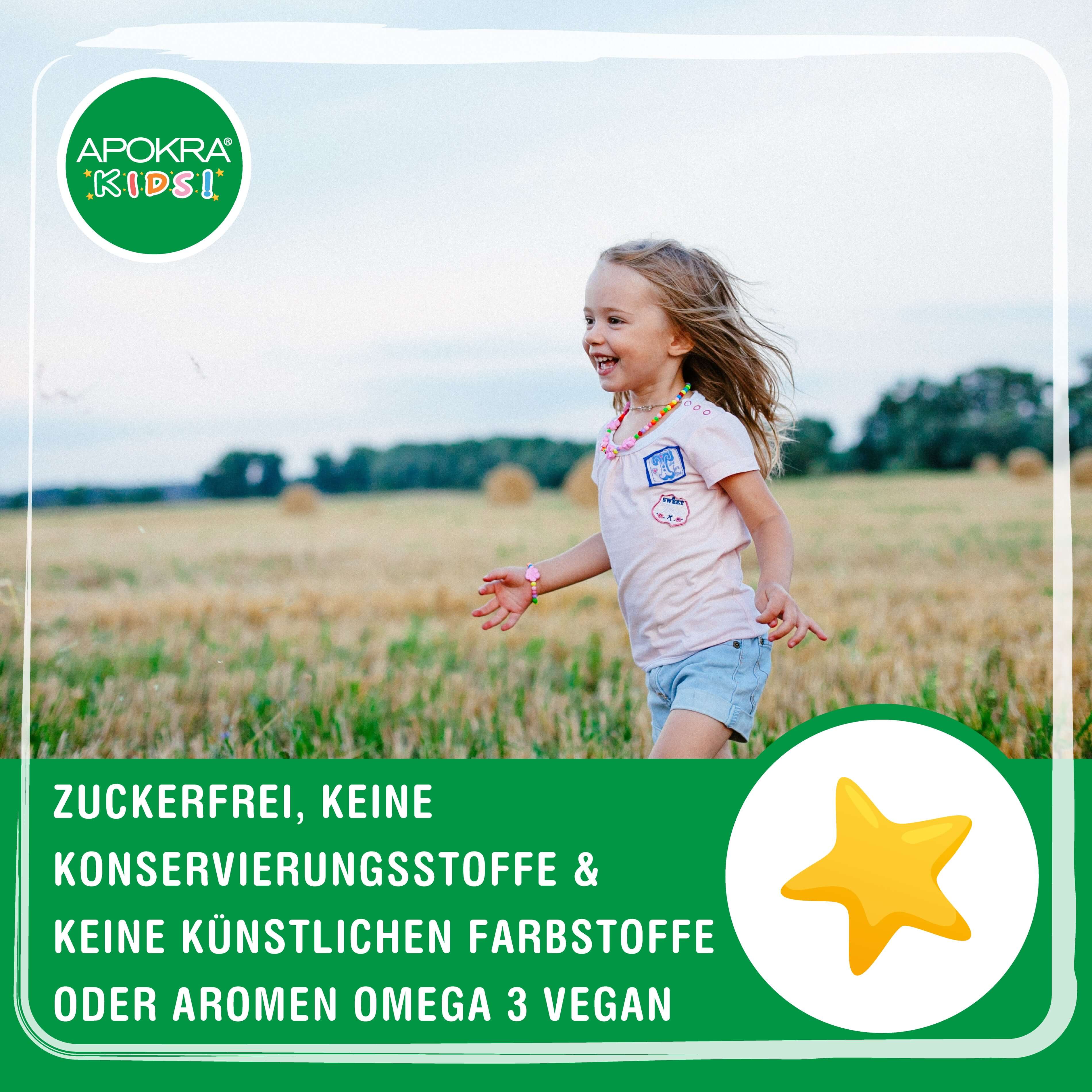 Omega 3 für Kinder Vegan | Algenöl Omega 3